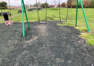 Eastwood Park Toddler Swings Before