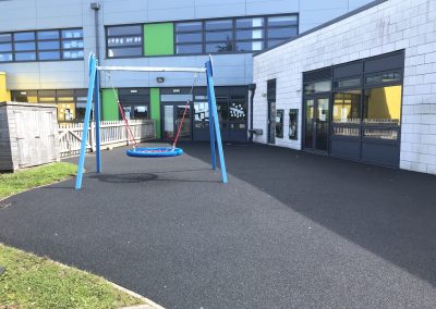 Black EPDM Wetpour with Nest Swing