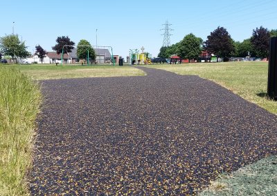 Rubber Stone Mix Pathway Product Flexible Paving Daily Mile Track Daily Mile Path
