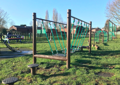 Steel Trim Trail Timber Trim Trail Play Equipment