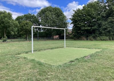MUGA Artificial Grass Play Carpet Goal End Parish Council Play Area