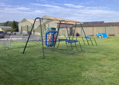 Yorkshire Air Musuem New Play Area Installation Play Equipment Bespoke Inclusive Swings