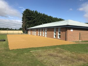 Nursery Surfacing Rubber Bonded Mulch