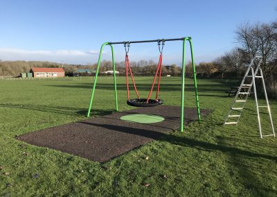 Middleton on the Wolds New Play Area Installation Play Equipment Bespoke Inclusive Swings