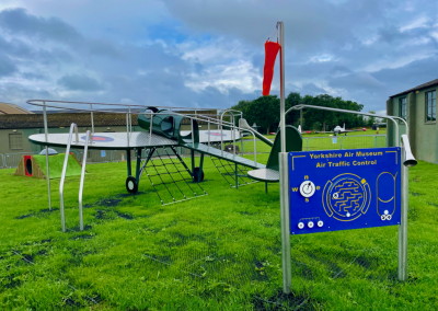 Yorkshire Air Musuem New Play Area Installation Play Equipment